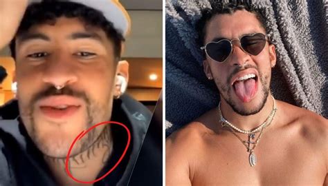 Tatuajes de bad bunny